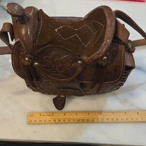 Brown Leather Women Bag